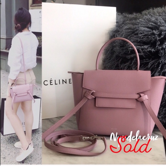 Celine Handbags - 💯 Authentic Celine Nano Belt Bag 2018